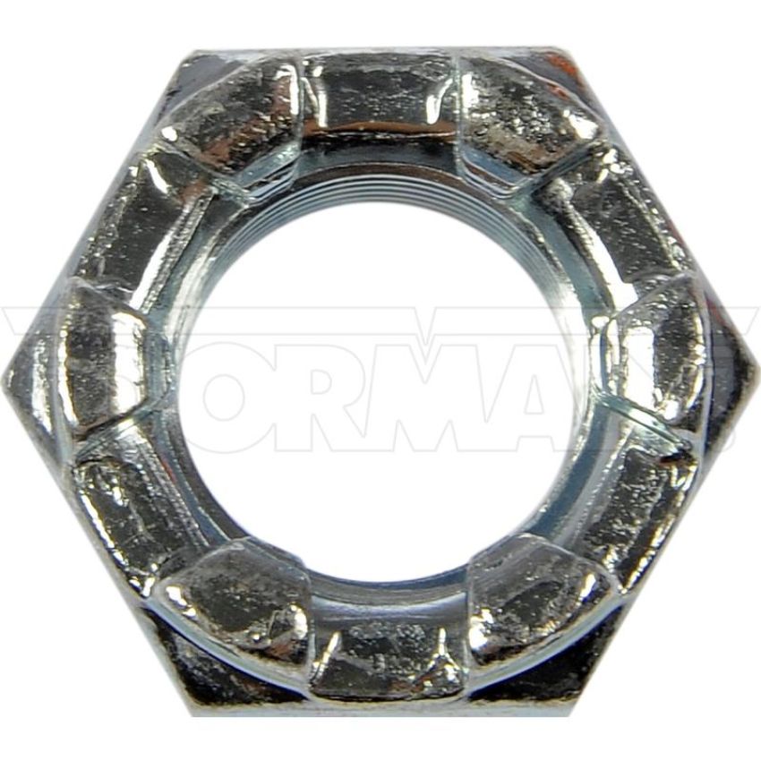 DORMAN 220-014 Hex Nut-Castellated-Thread Size 1/2-20, Height 3/4 In.