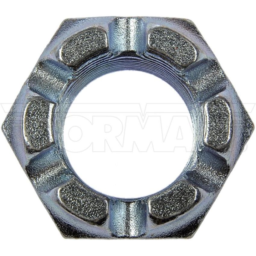 DORMAN 220-018BX Hex Nut-Castellated-Thread Size; 7/8-14, Height; 1-15/16 In.