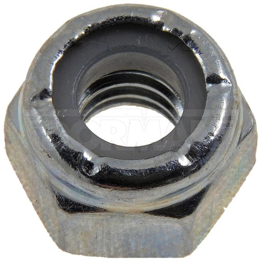DORMAN 250-010 Hex Lock Nuts With Nylon Ring-Grade 2- Thread Size 1/4-20 In.