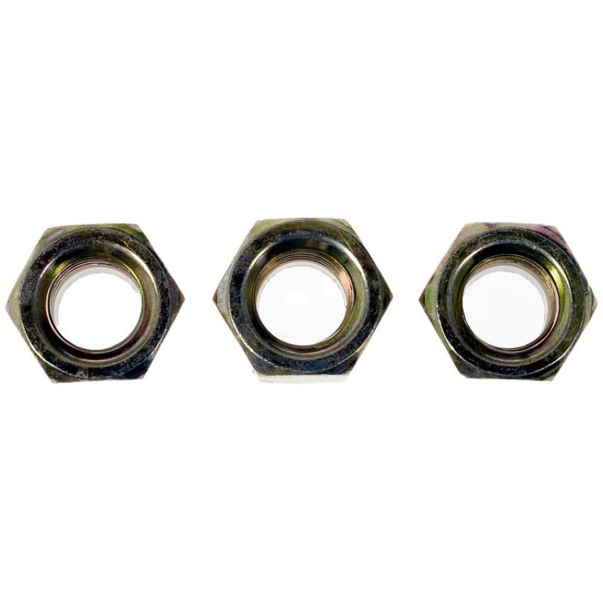 DORMAN 250-012 Hex Lock Nuts With Nylon Ring-Grade 2- Thread Size 3/8-16 In.