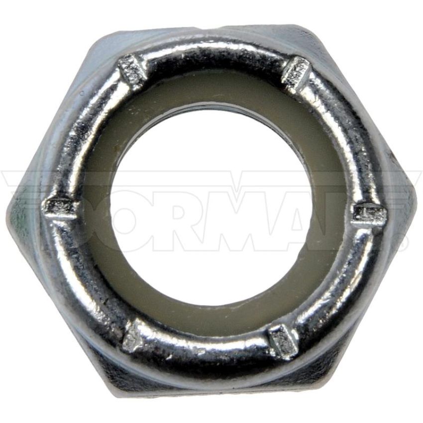 DORMAN 250-014 Hex Lock Nuts With Nylon Ring-Grade 2- Thread Size 1/2-13 In.