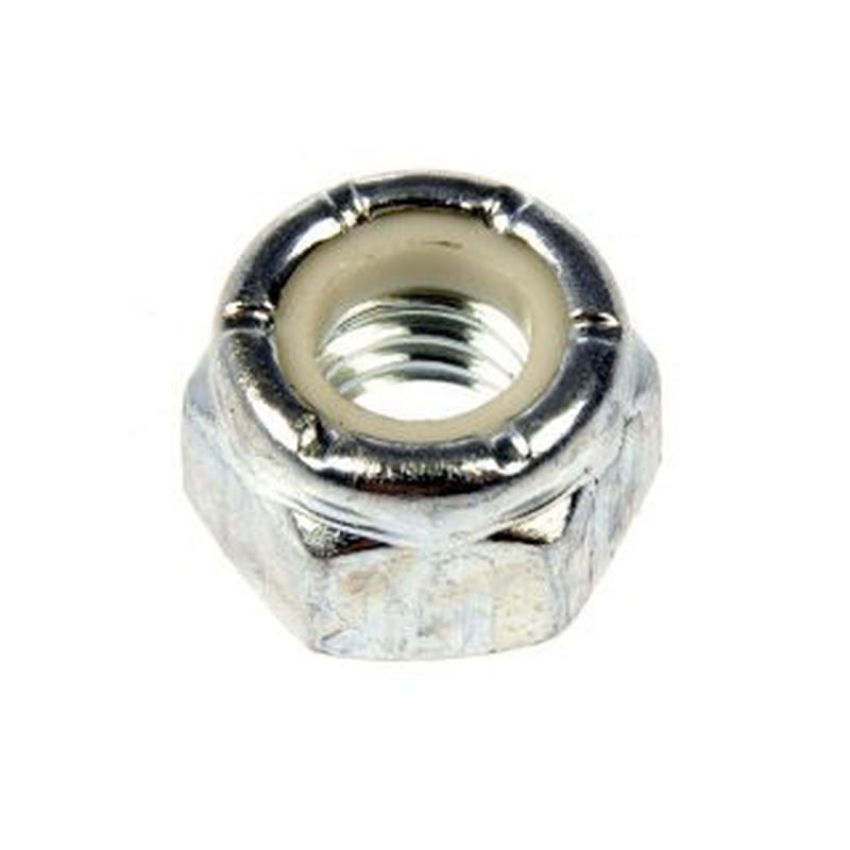 DORMAN 250-019 Hex Lock Nuts With Nylon Ring-Grade 2- Thread Size 1/8 In.