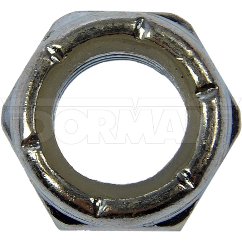 DORMAN 251-013 Hex Lock Nuts With Nylon Ring-Grade 2- Thread Size 7/16-20 In.