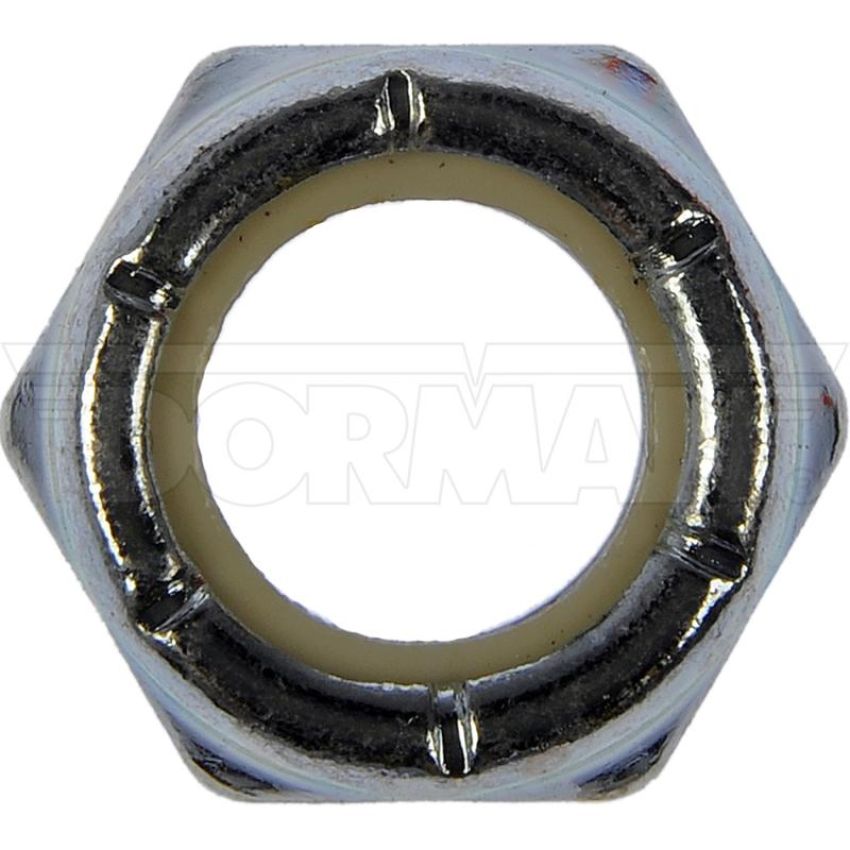 DORMAN 251-014 Hex Lock Nuts With Nylon Ring-Grade 2- Thread Size 1/2-20 In.