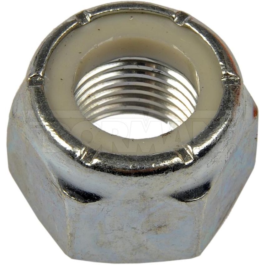 DORMAN 251-015 Hex Lock Nuts With Nylon Ring-Grade 2- Thread Size 9/16-18 In.