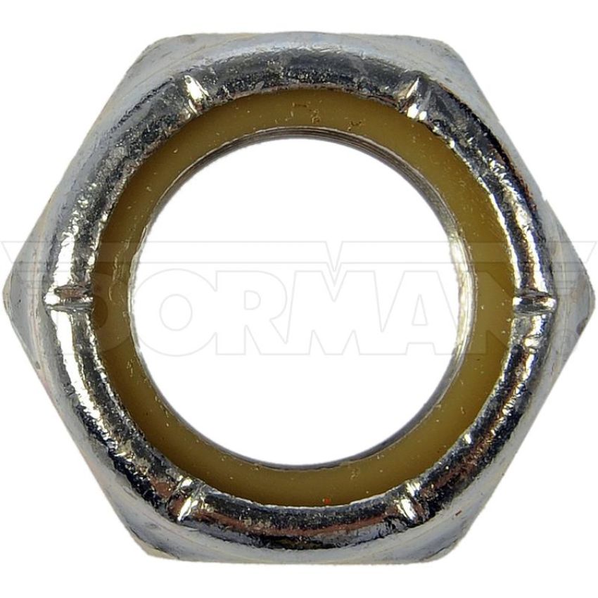 DORMAN 251-017 Hex Nut-Nylon Ring-Grade 2-Thread Size 3/4-16, Height 1-1/16 In.