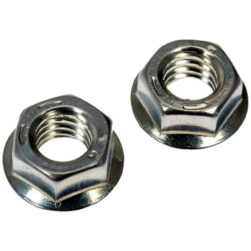 DORMAN 252-012 Serrated Flange Nut-Grade 5 - 3/8-16 x 9/16 Inch
