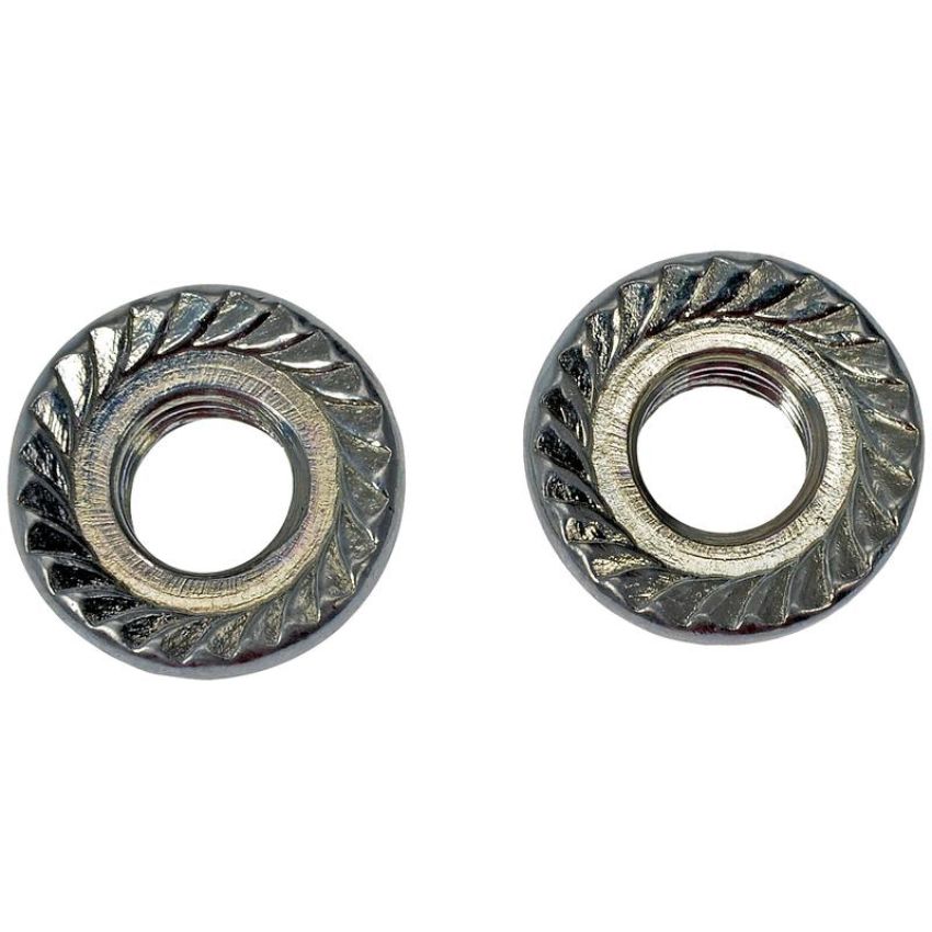 DORMAN 252-012 Serrated Flange Nut-Grade 5 - 3/8-16 x 9/16 Inch