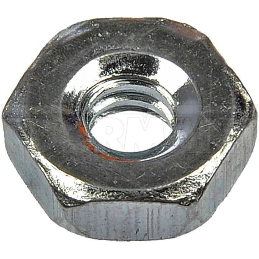 DORMAN 350-004 Hex Nut-Machine Screw-Grade 2- Thread Size 6-32, Height 7/64 In.