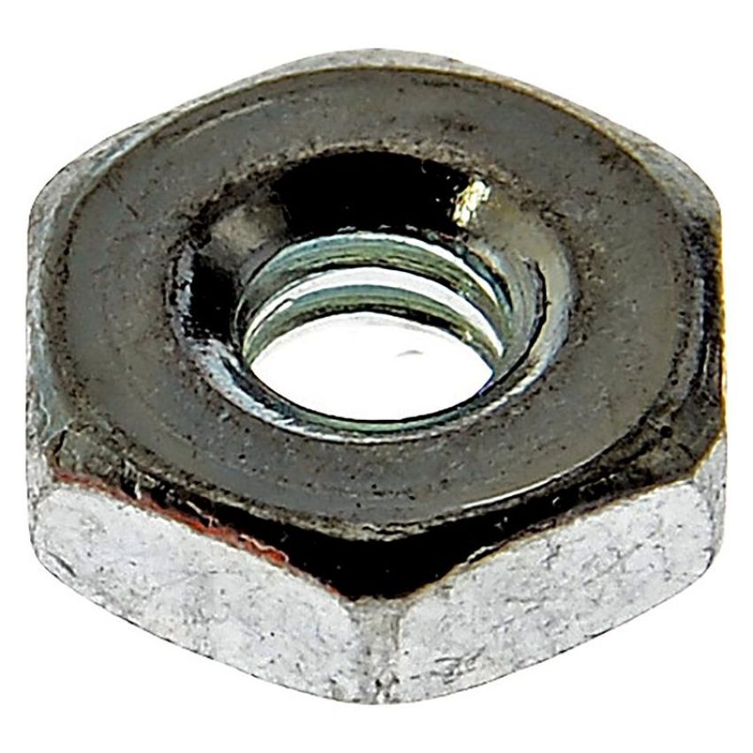 DORMAN 350-004 Hex Nut-Machine Screw-Grade 2- Thread Size 6-32, Height 7/64 In.