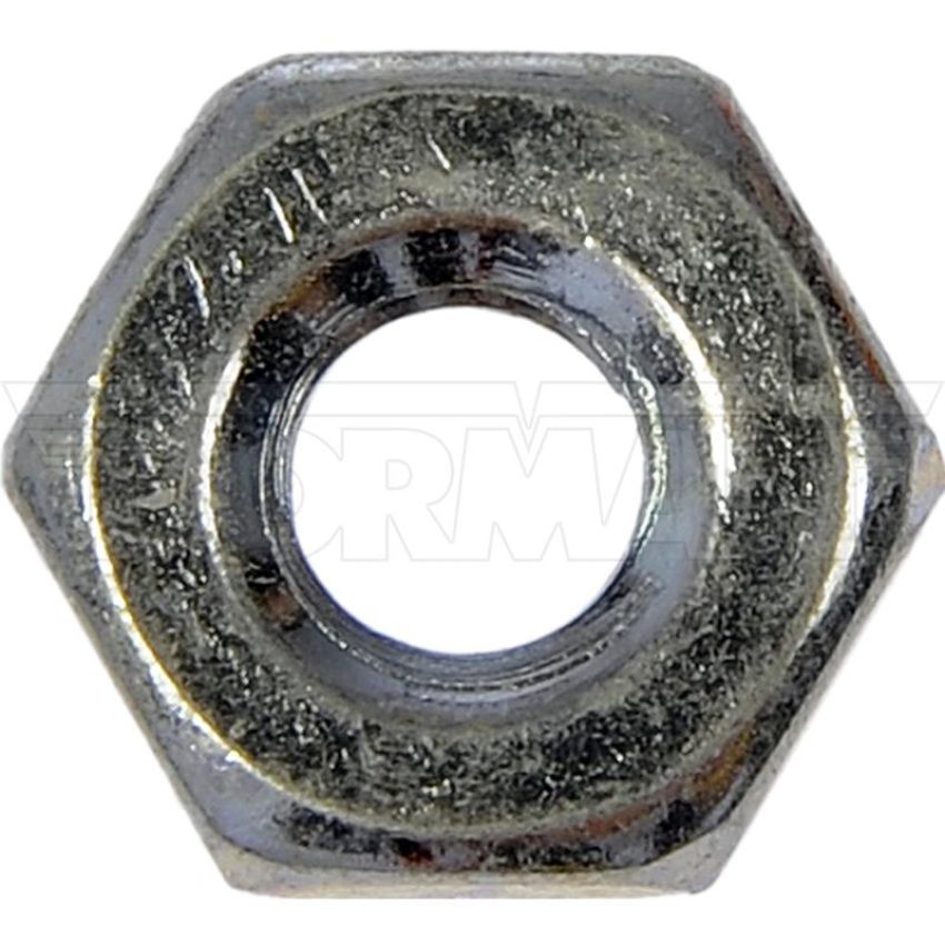 DORMAN 350-008 Hex Nut-Machine Screw-Grade 2- Thread Size 10-24, Height 1/8 In.