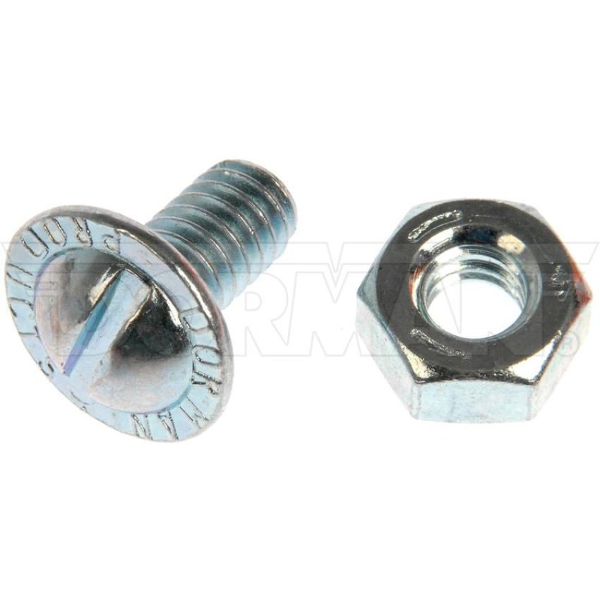 DORMAN 395-002 License Plate Fasteners- 1/4-20 x 1/2 In.