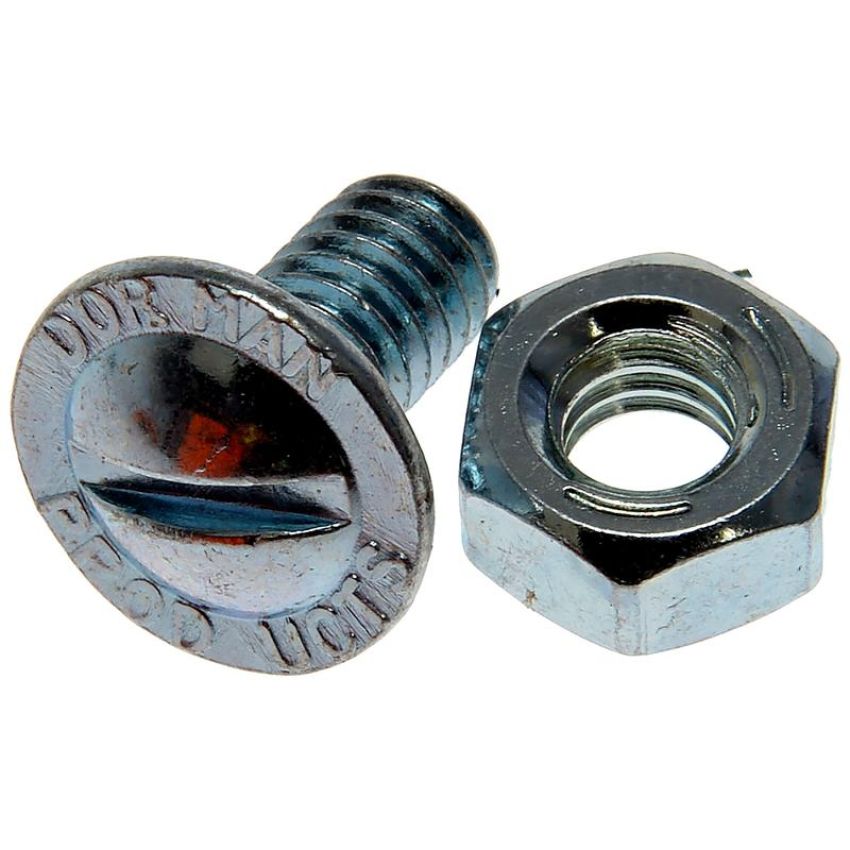 DORMAN 395-006 License Plate Fasteners- 1/4-20 x 1/2 In.