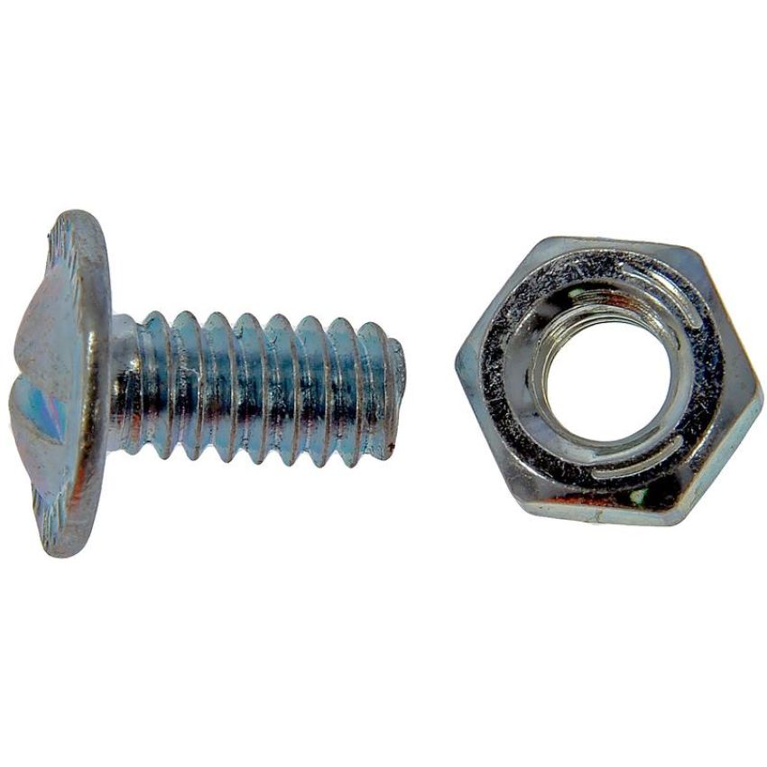 DORMAN 395-006 License Plate Fasteners- 1/4-20 x 1/2 In.