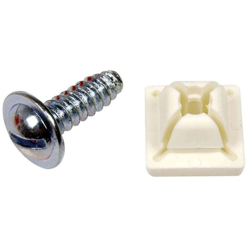 DORMAN 395-010 License Plate Fasteners- 1/4 x 3/4 In.