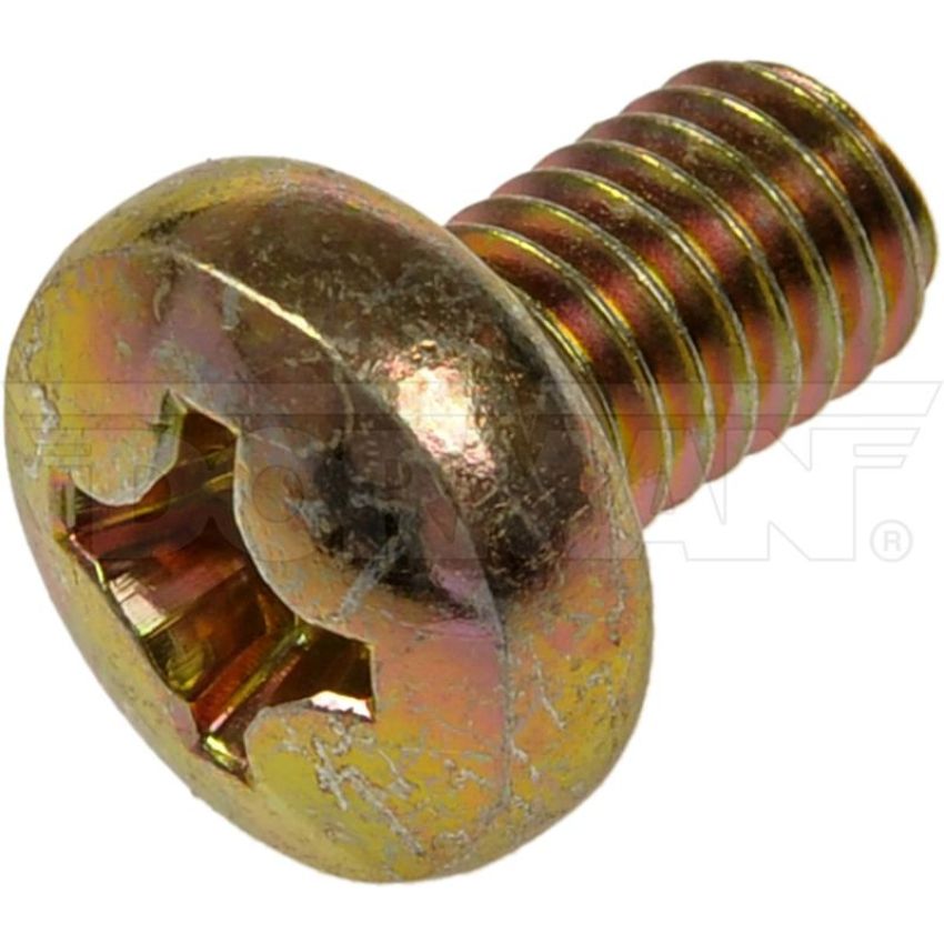 DORMAN 395-022 License Plate Fasteners- M6-1.0 x 10mm
