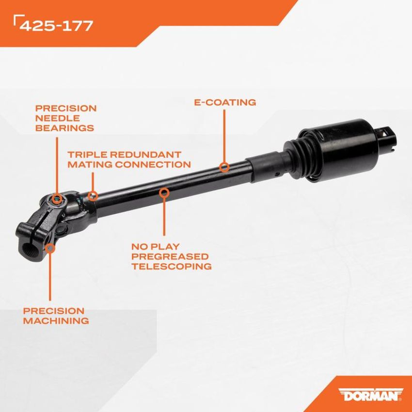 DORMAN 425-177 Lower Intermediate Steering Shaft