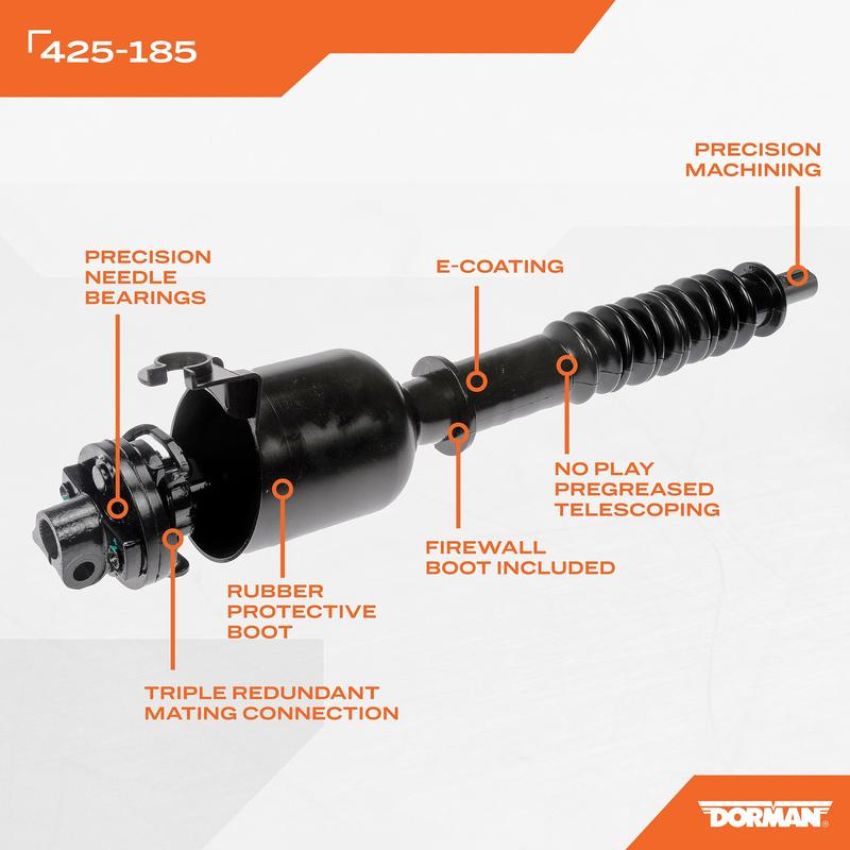 DORMAN 425-185 Lower Intermediate Steering Shaft