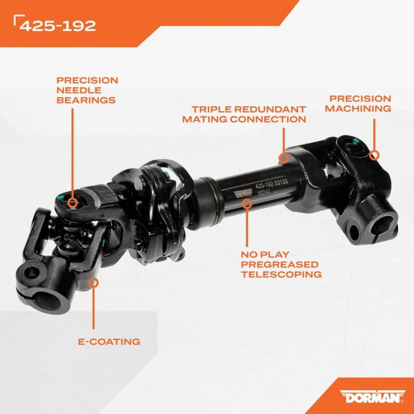 DORMAN 425-192 Lower Intermediate Steering Shaft