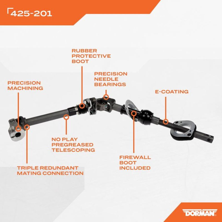 DORMAN 425-201 Intermediate Steering Shaft