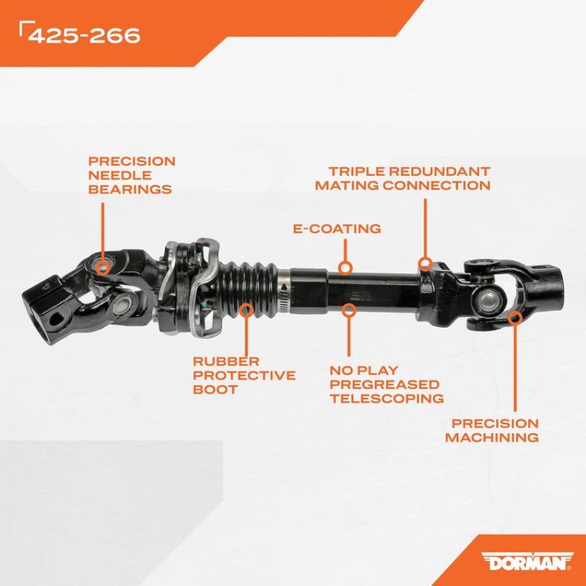 DORMAN 425-266 Lower Intermediate Steering Shaft