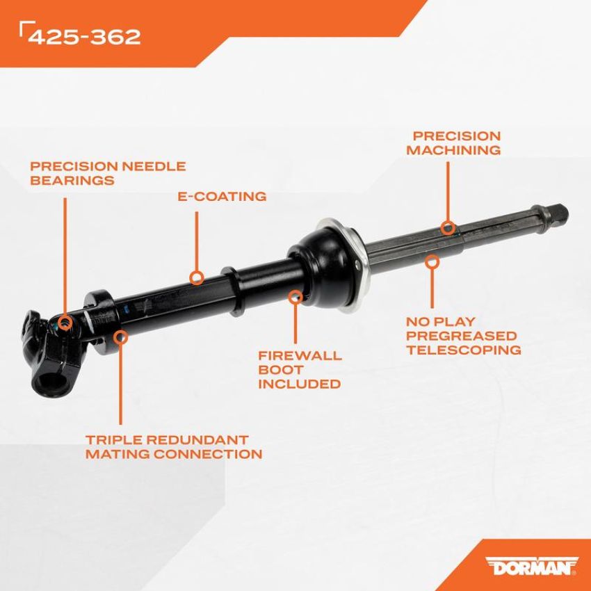 DORMAN 425-362 Lower Intermediate Steering Shaft