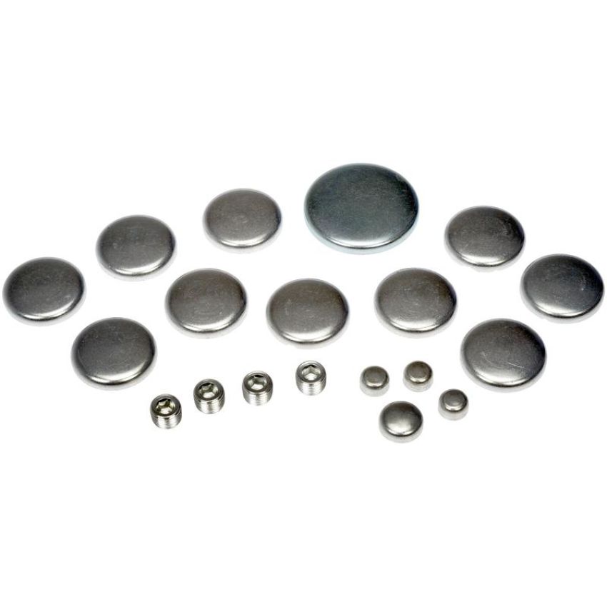 DORMAN 557-009 Ford Steel Expansion Plug Kit, 15 Expansion Plugs, 4 Pipe Plugs