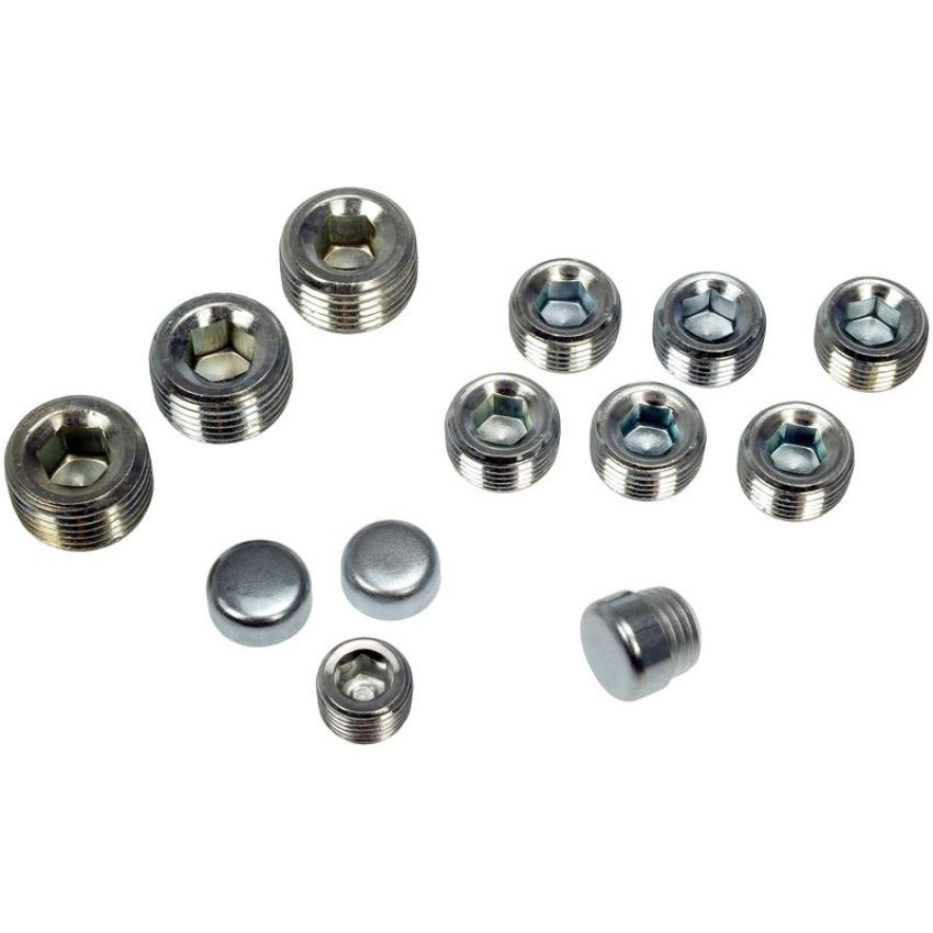 DORMAN 557-014 Chrysler Steel Expansion Plug Kit, 14 Expansion Plugs, 11 Pipe Plugs