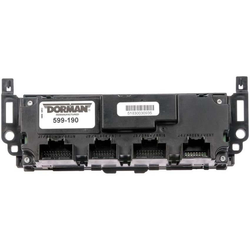 DORMAN 599-190 Remanufactured Climate Control Module