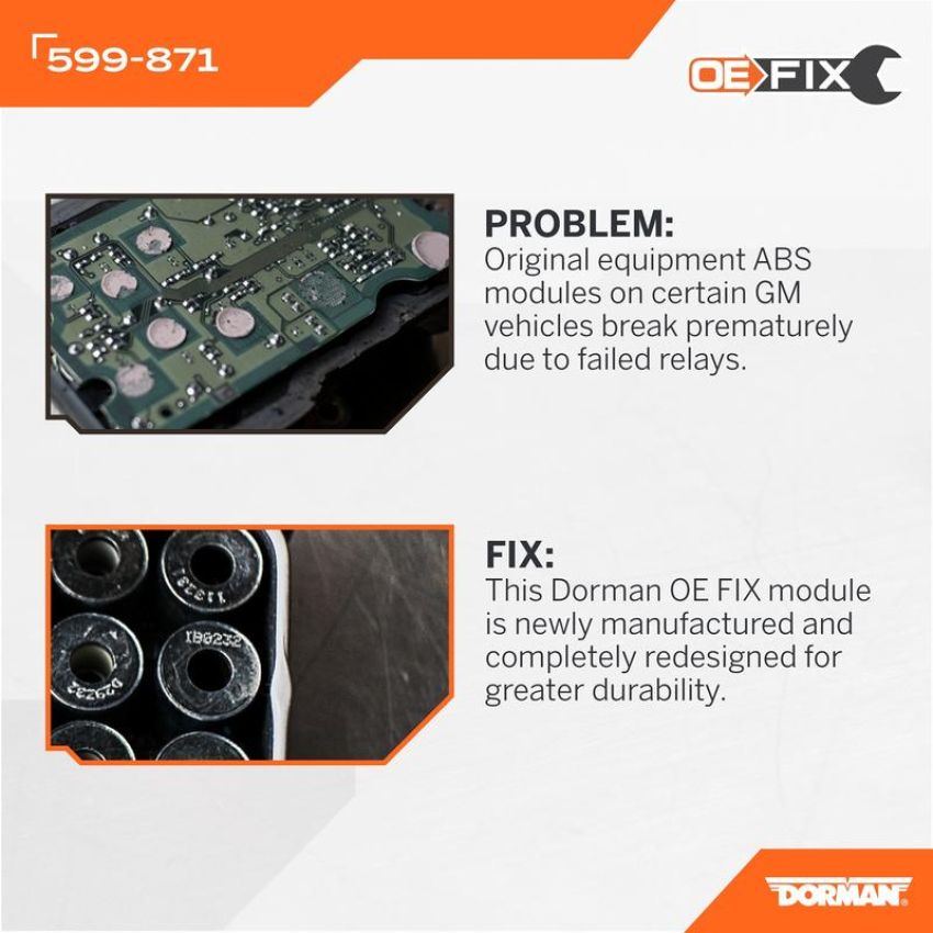 DORMAN 599-871 ABS Control Module