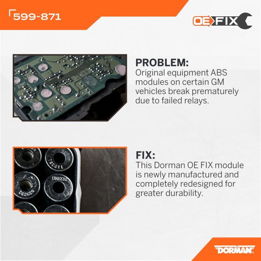 DORMAN 599-871 ABS Control Module