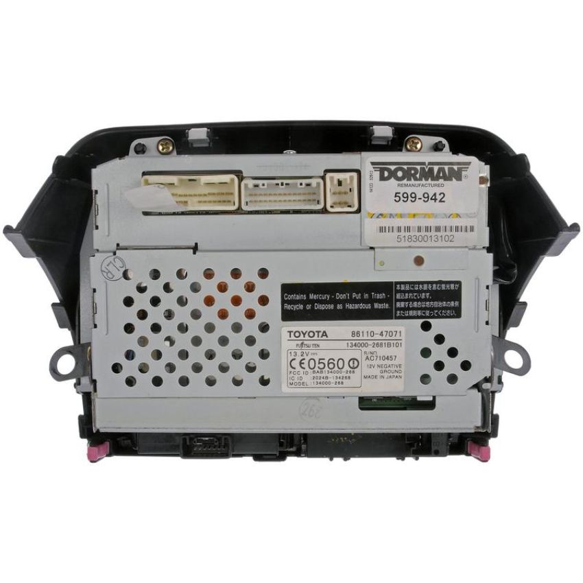 DORMAN 599-942 Remanufactured Infotainment Display Module