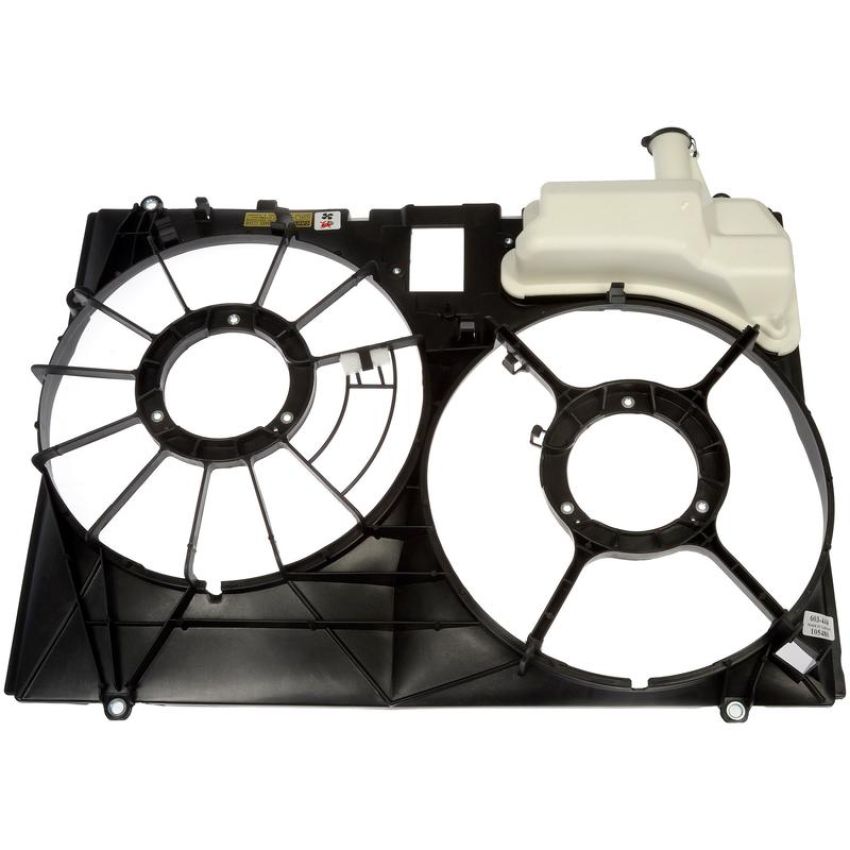 DORMAN 603-444 Fan Shroud With Integrated Coolant Reservoir