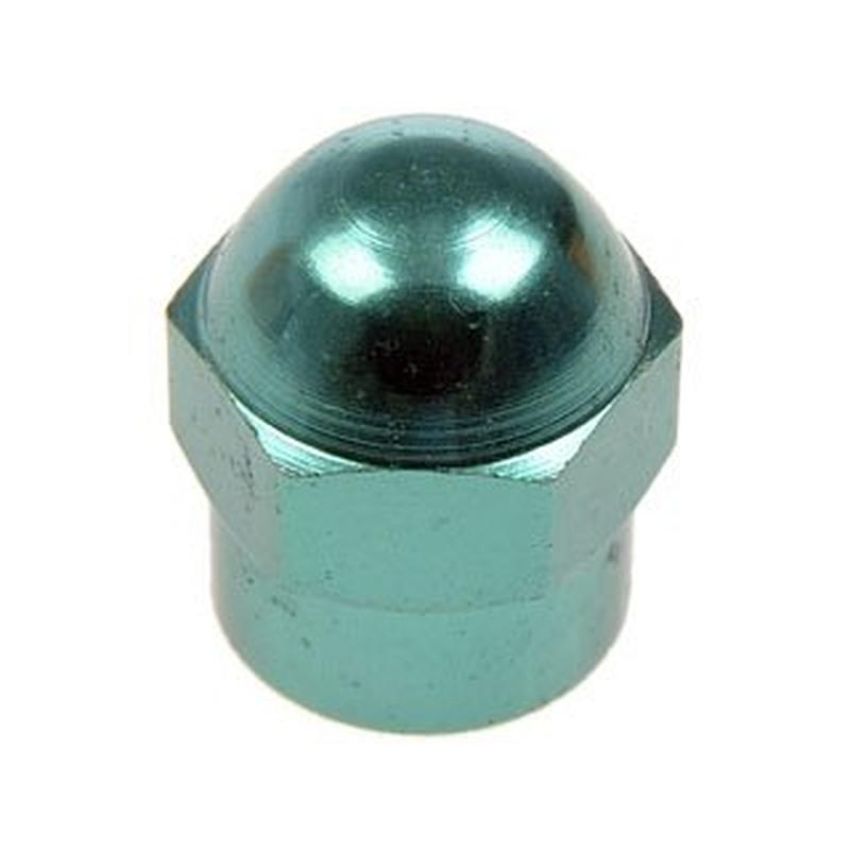 DORMAN 609-157 TPMS Green Anodized Aluminum Sealing Valve Cap - 50 Pcs.