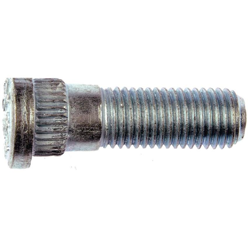 DORMAN 610-285 M12-1.50 Serrated Wheel Stud With Clip Head - 14.94mm Knurl, 41mm Length