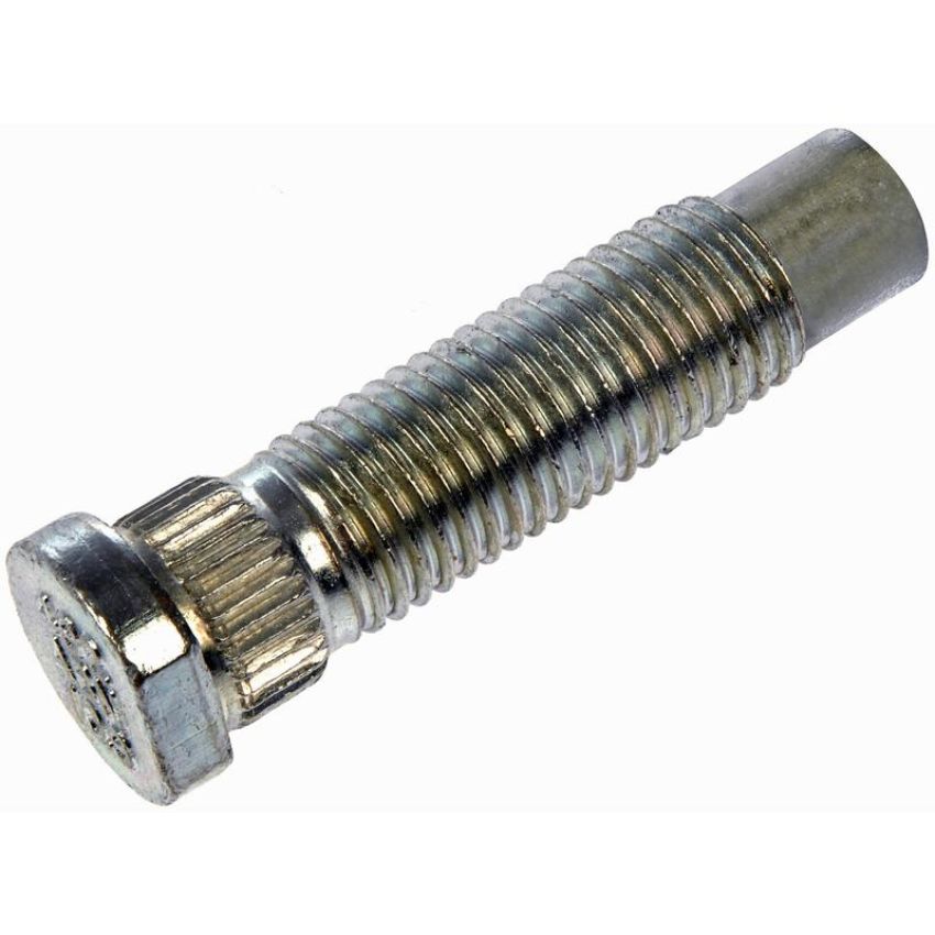 DORMAN 610-492 M12-1.50 Serrated Wheel Stud With Clip Head - 12.84mm Knurl, 48.3mm Length