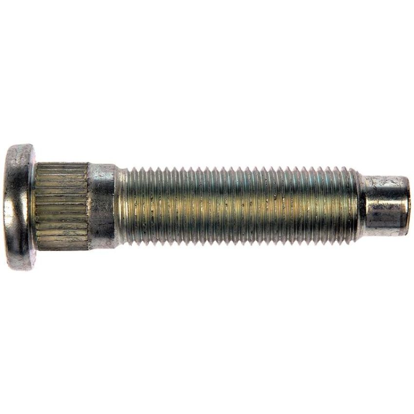DORMAN 610-515 1/2-20 Serrated Wheel Stud - 14.05mm Knurl, 58.45mm Length