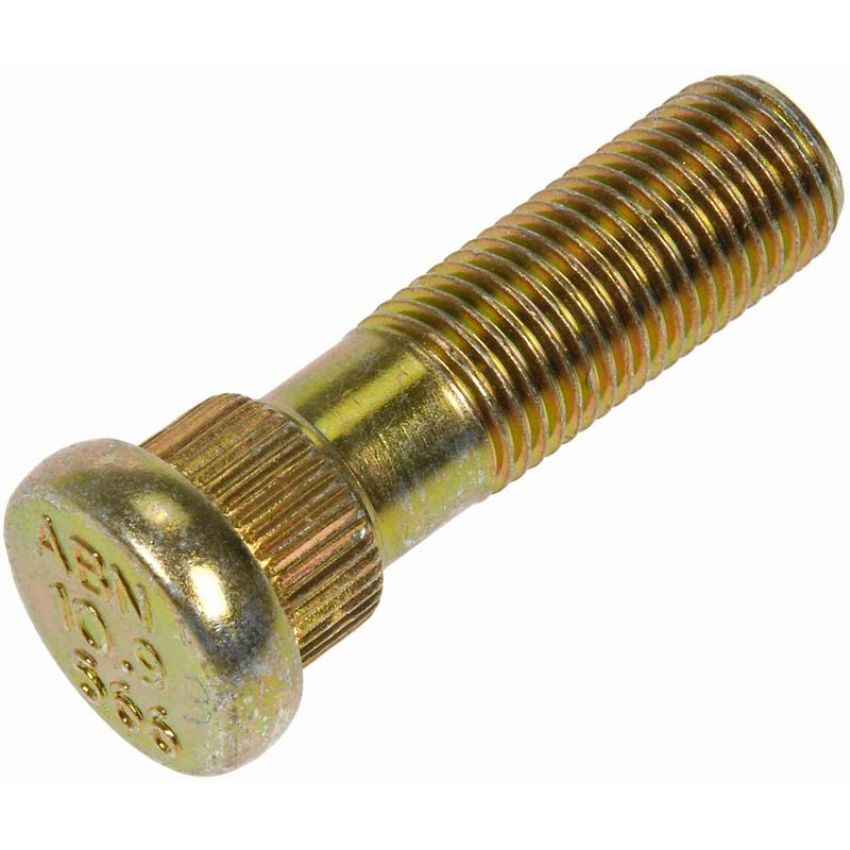 DORMAN 610-566 M12-1.25 Serrated Wheel Stud - 14.38mm Knurl, 43.5mm Length
