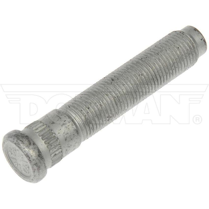 DORMAN 610-613 9/16-18 Serrated Wheel Stud - 15.69 mm Knurl, 75.81mm Length