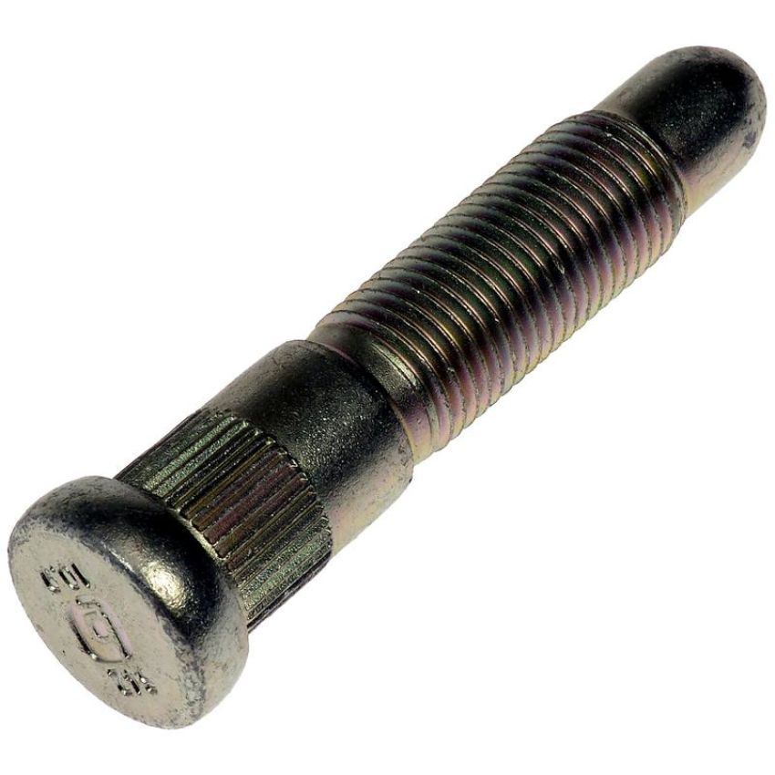 DORMAN 610-642 M14-1.50 Serrated Wheel Stud - 15.65 mm Knurl, 75.5 mm Length