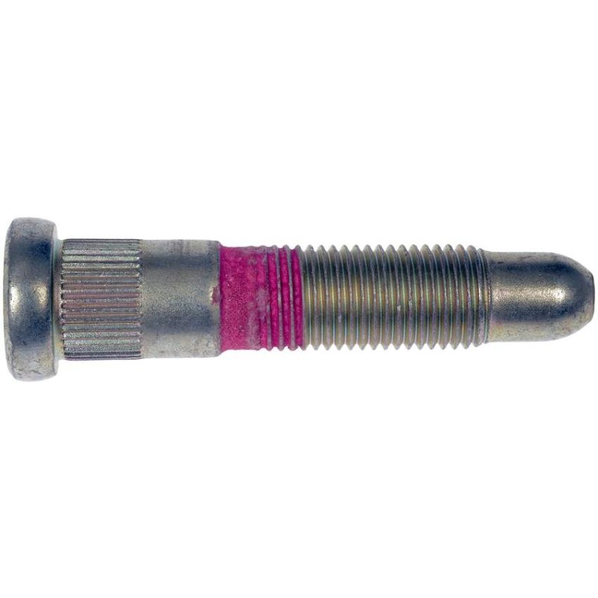 DORMAN 610-642 M14-1.50 Serrated Wheel Stud - 15.65 mm Knurl, 75.5 mm Length