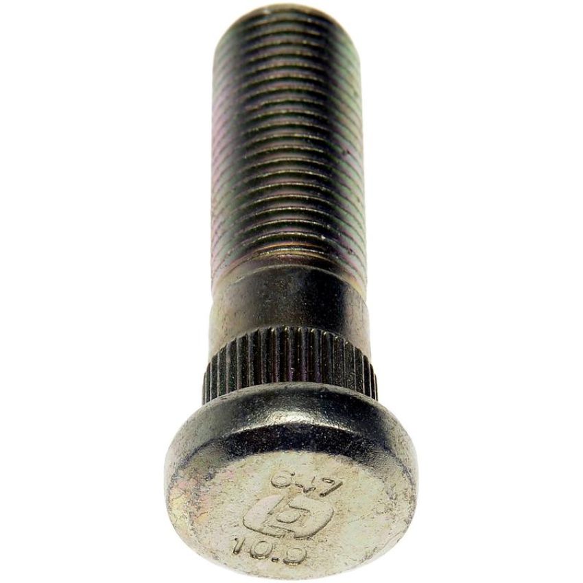 DORMAN 610-647 M12-1.25 Serrated Wheel Stud - 12.6 mm Knurl, 42 mm Length