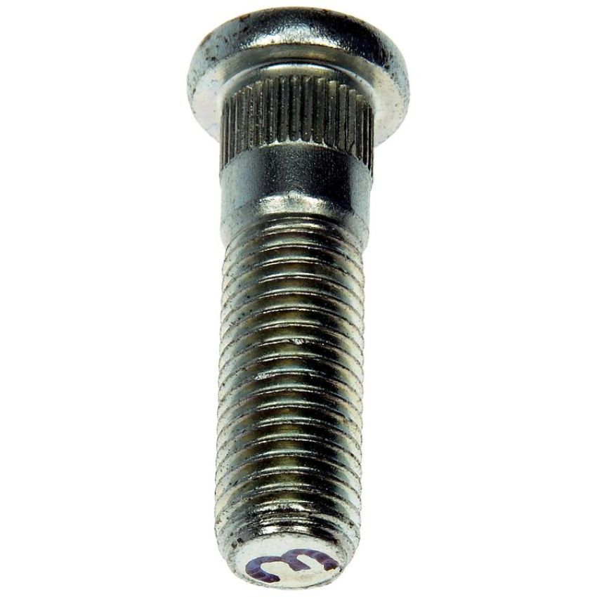 DORMAN 610-657 M12-1.50 Serrated Wheel Stud - 12.88mm Knurl, 47.80mm Length