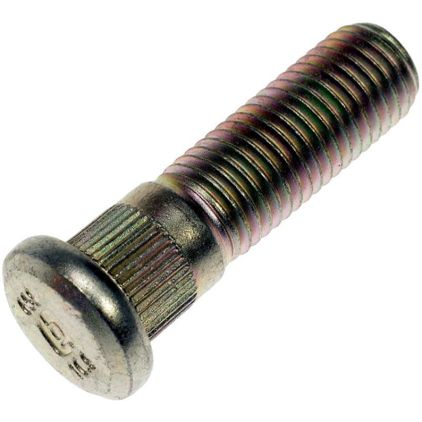 DORMAN 610-658 M12-1.25 Serrated Wheel Stud - 12.6 mm Knurl, 43.5 mm Length