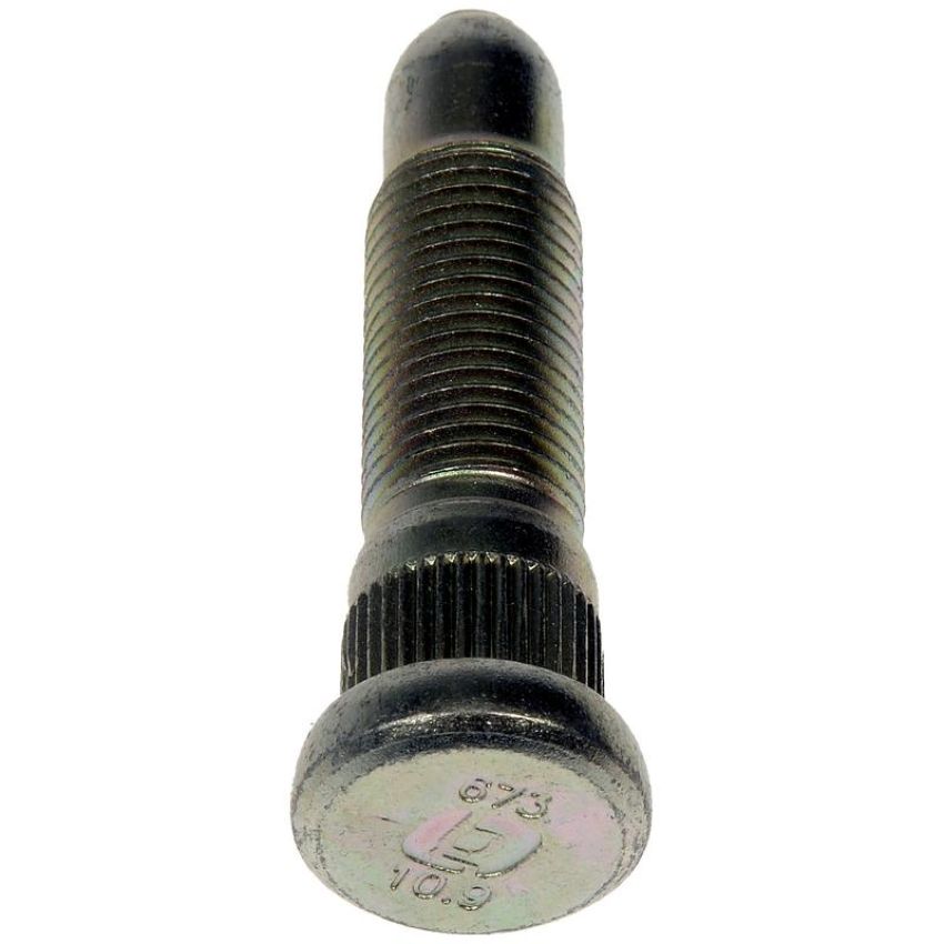 DORMAN 610-673 M14-1.50 Serrated Wheel Stud - 15.75 mm Knurl, 64.50 mm Length