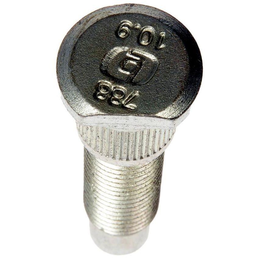 DORMAN 610-788 M12-1.50 Serrated Clipped Head Wheel Stud - 0.57in Knurl, 51mm Under Head Length