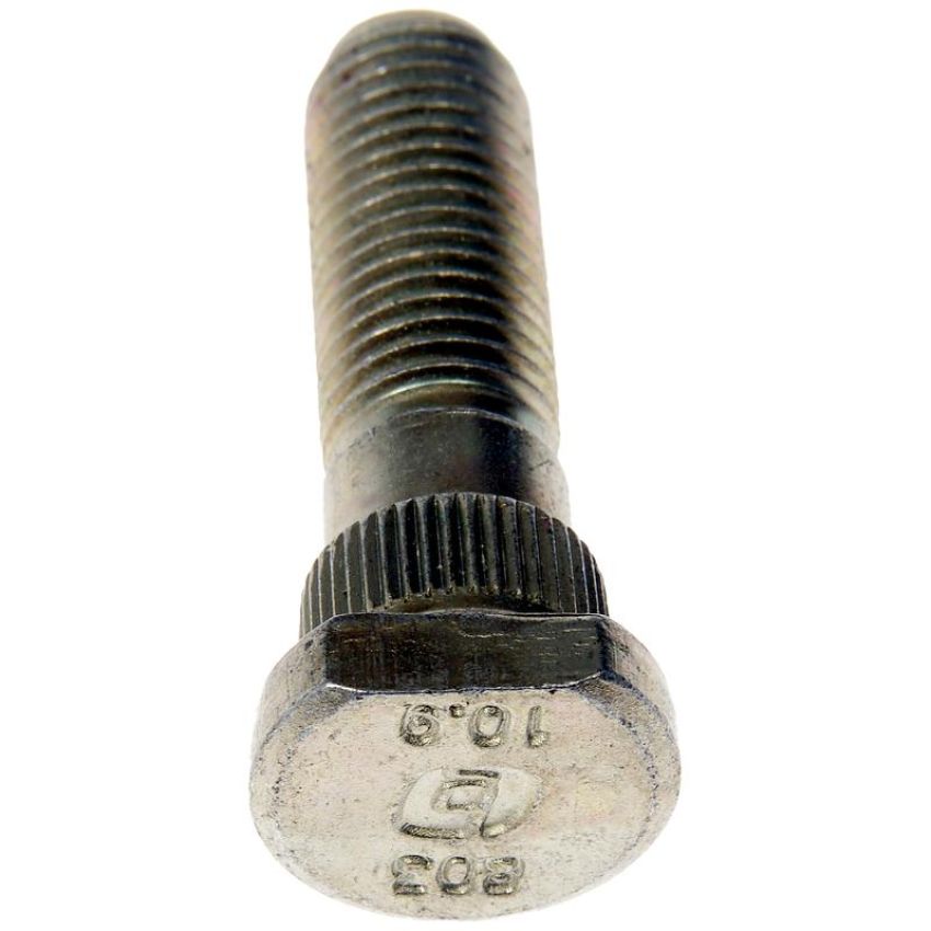DORMAN 610-803 M12-1.50 Serrated Clipped Head Wheel Stud-14.7mm Knurl, 44.5mm Under Head Length