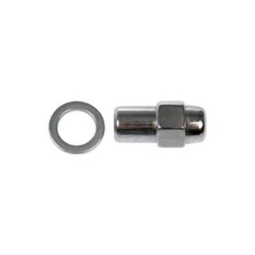 DORMAN 611-105 Wheel Nut Chrome Mag Wheel 7/16-20, Hex 13/16 In.