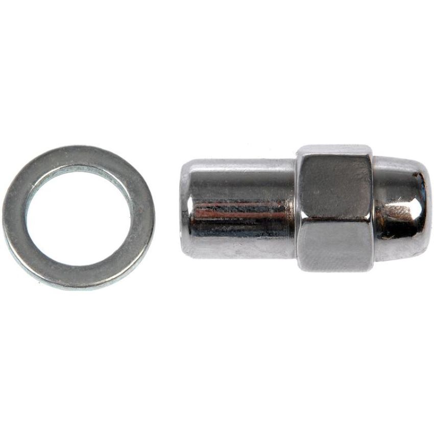 DORMAN 611-105 Wheel Nut Chrome Mag Wheel 7/16-20, Hex 13/16 In.