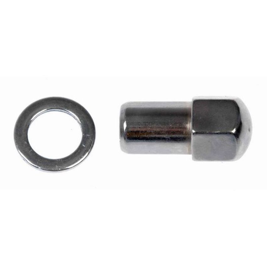DORMAN 611-156 Wheel Nut 1/2-20 Duplex Mag , 1 In. Shank Length - 7/8 In. Hex, 1.808 In. Length